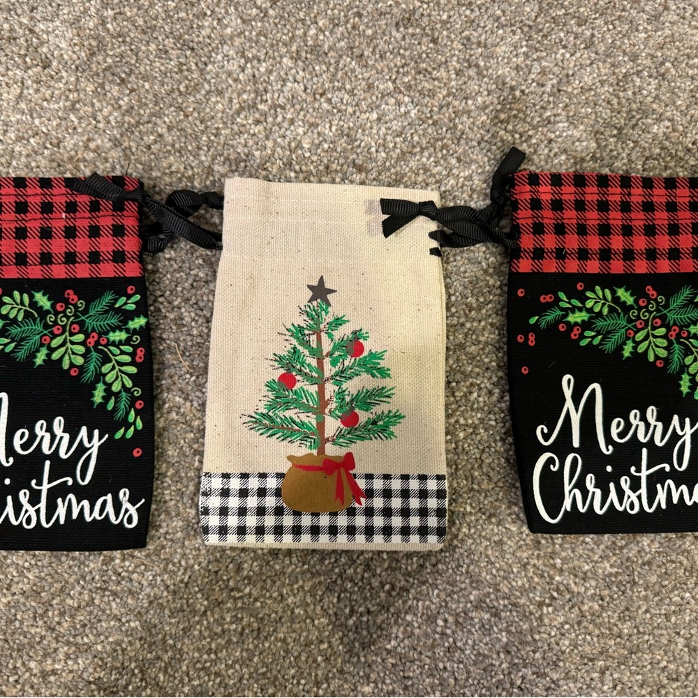 Merry Christmas Holiday  Bags